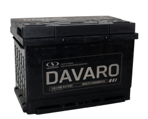 DAVARO 6СТ-74 Ач о.п.  д278ш175в190640А   L3