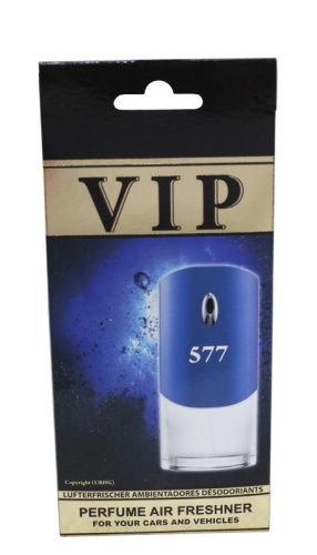 Ароматизатор CARIBI Ёлочка VIP 577 по мотивам Givency Blue Label