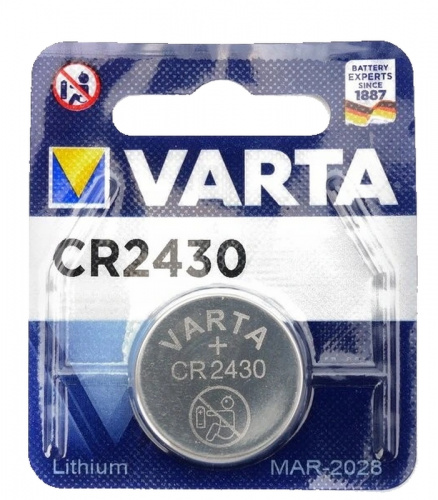 Батарейка VARTA CR 2430 3V 1шт