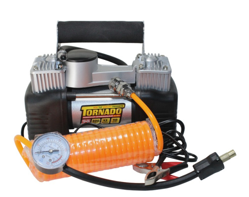 Компрессор авто ТОРНАДО 12V805 двухцилиндровый