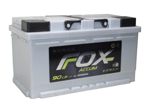 FOX EFB 6СТ-90 Ач о.п. низкий Turkey [д315ш175в175850А]