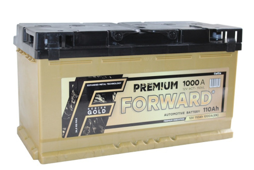 FORWARD Gold 6СТ-110 Ач VL п.п.  д352ш175в1901000А   L5