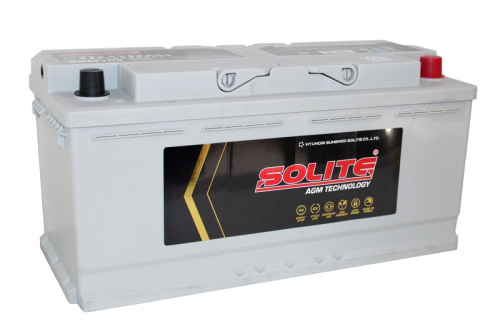 SOLITE AGM 6СТ-105 Ач o.п.  д393ш175в190950А  (AGM L6)