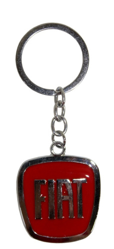 Брелок хром металл. FIAT
