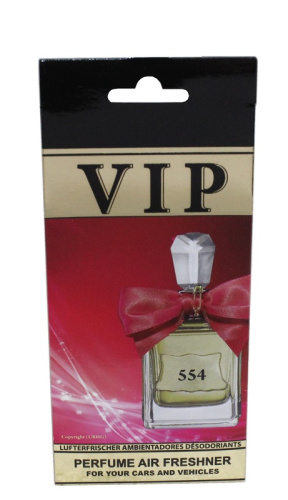 Ароматизатор CARIBI Ёлочка VIP № 554 по мотивам Juicy Couture Viva La Juisy