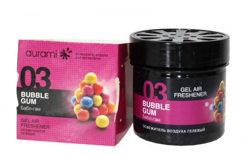 Ароматизатор AURAMI GEL 03 bubble gum 100 г25
