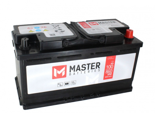 Master Batteries 6СТ-100 Ач о.п.