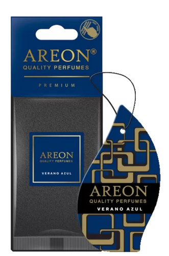 Ароматизатор AREON Ёлочка PREMIUM аромат Verano Azul