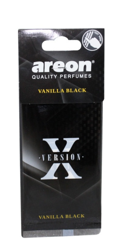 Ароматизатор AREON Ёлочка X-VER аромат VANILLA BLACK (10)