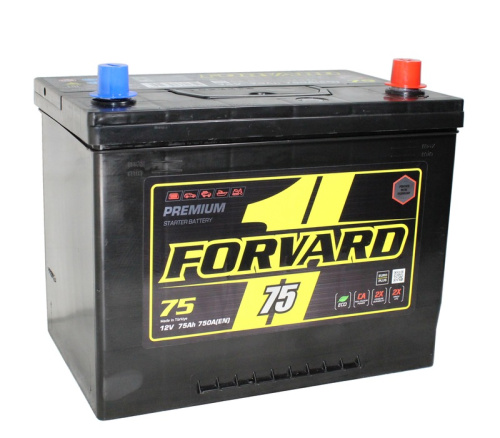 FORVARD Turkey ASIA 6СТ-75 Ач о.п. [д260ш175в220700А] D26L