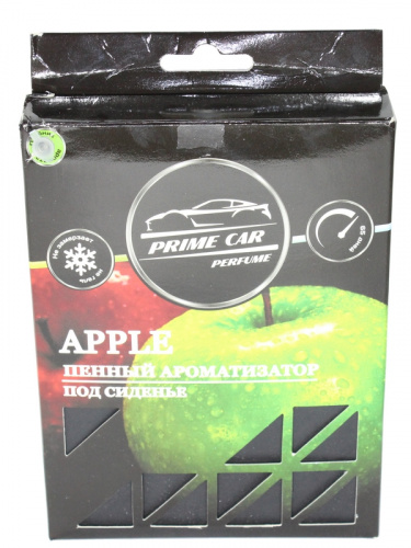 Ароматизатор ПЕННЫЙ под сиденье, APPLE  ЯБЛОКО   200 г (PRIME CAR)