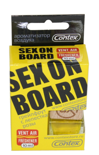 Ароматизатор на дефлектор  SEX ON BOARD 10мл