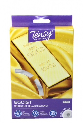 Ароматизатор под сиденье Tensy гель Эгоист 200 гр с пробником