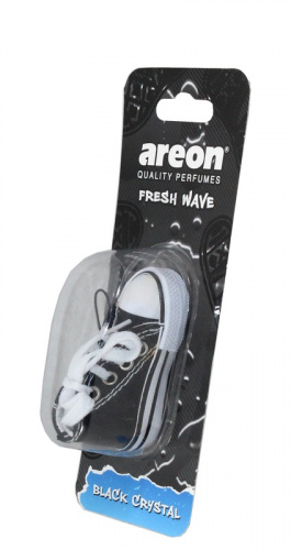 Ароматизатор FRESH WAWE (AREON кеды) аромат Black Crystal