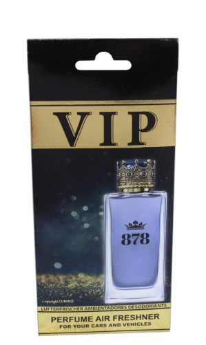 Ароматизатор CARIBI Ёлочка VIP 878 по мотивам Dolce & Gabbana King