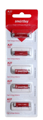 Батарейка Smartbuy А 27 12V 1шт