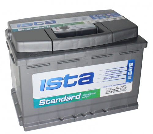 Аккумулятор ISTA Standard 6ст- 77