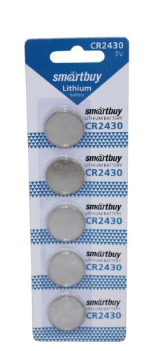 Батарейка Smartbuy CR 2430 3V 1шт