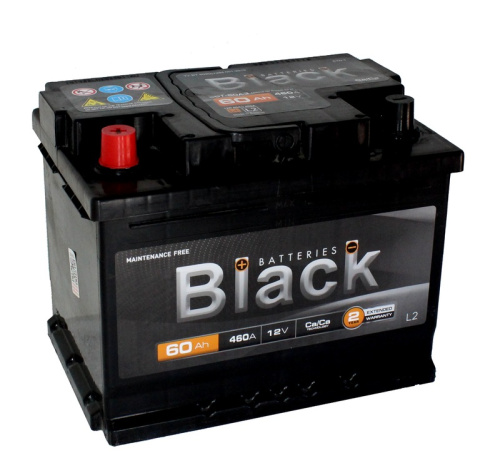 BLACK 6СТ-60 Ач п.п.