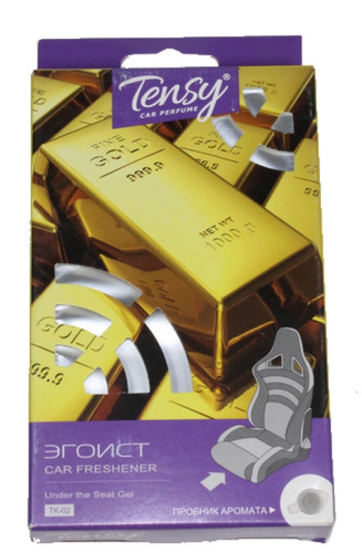 Аромат под сиденье Tensy гель Эгоист 110гр