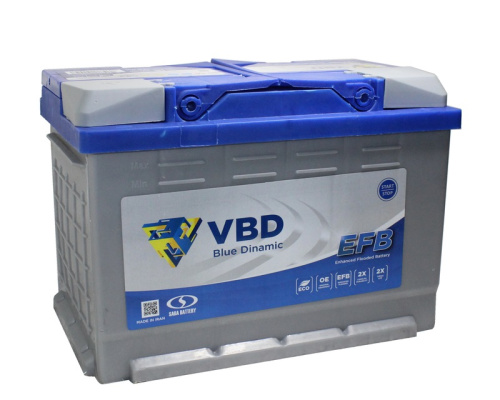 VBD EFB 6СТ-85 Ач о.п. [д276ш175в190800А]