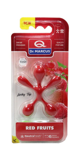 Ароматизатор подвесной+дефлектор Человечки RED FRUITS Dr.Markus