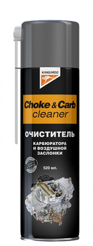 Очиститель карбюратора и воздушной заслонки Choke  Card Cleaner 520 мл(Kangaroo)..