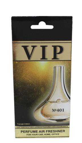 Ароматизатор CARIBI Ёлочка VIP 401 по мотивам Guerlain Idylle