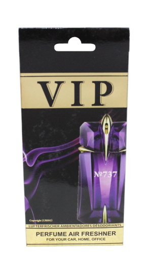 Ароматизатор CARIBI Ёлочка VIP 737 по мотивам Thierry Mugler Alien