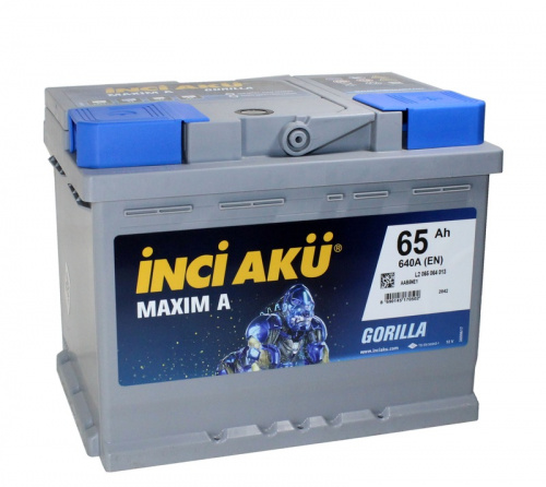 Inci Aku MAXIMA 6СТ-65 Ач о.п. [д242ш175в190640А] SMF [L2]