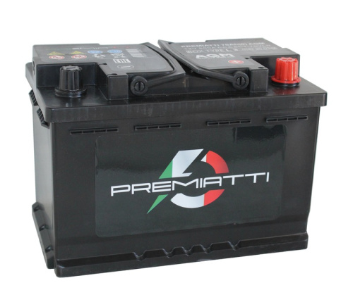 PREMIATTI AGM 6СТ-70 Ач о.п.  д276ш175в190800A   L3