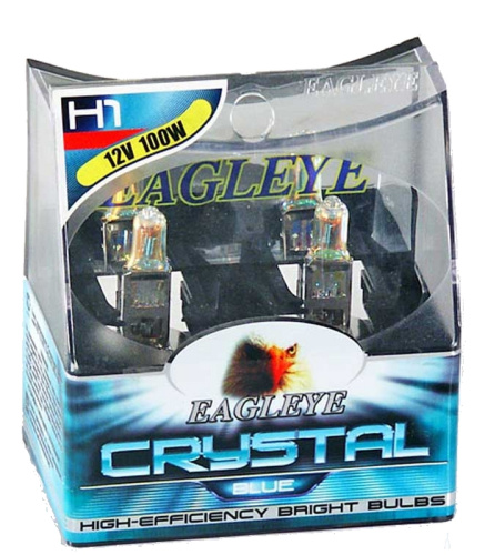 Галогеновая лампа EAGLEYE CRYSTAL Н1 12v 100w кристал