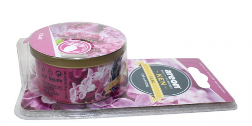 Ароматизатор AREON ГЕЛЕВЫЙ в банке GEL KEN, аромат Lilac 12