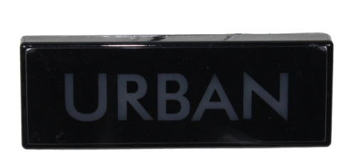 Шильдик URBAN Черный