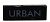 Шильдик URBAN Черный