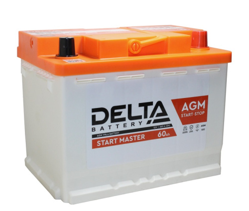 DELTA  AGM 6СТ-60 Ач о.п. [д242ш175в190660А] (L2 AGM )