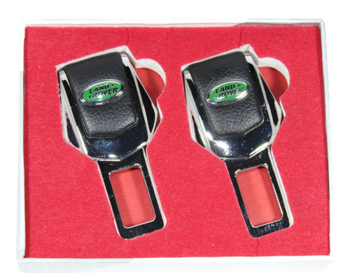 Заглушка ремня безопасности LAND ROVER металл+кожа