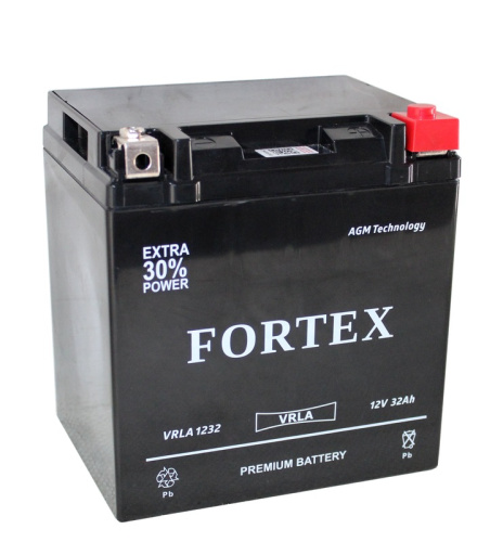 FORTEX VRLA СТ-1232 12V32 Ач о.п. [д166ш126в175] (YВ32L-BS)