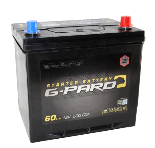 G-PARD Turkey ASIA 6СТ-60 Ач о.п. [д232ш173в225510А] D23L