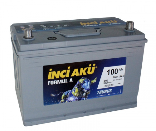 Inci Aku ASIA FormulА 6СТ-100 Ач о.п. ниж.креп.